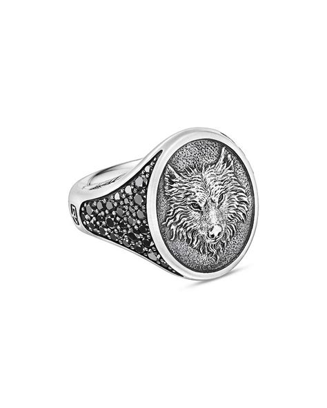 david yurman wolf ring|More.